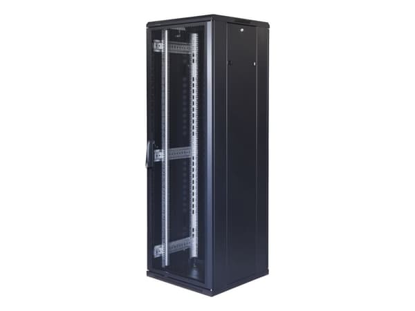 TOTEN G3 - Stativ - sort, RAL 9004 - 37U - 19"