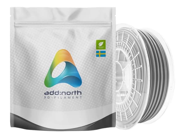 add:north - Lysegrå - 750 g - E-PLA-filament (3D)