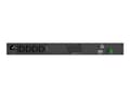 Miniatyrbilde 3 av 5: PowerWalker VI 1500 R1U - UPS (kan monteres i rack) - AC 230 V - 900 watt - 1500 VA - 9 Ah - USB, RS-232 - utgangskontakter: 4 - 1U