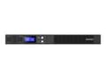 Miniatyrbilde 2 av 5: PowerWalker VI 1500 R1U - UPS (kan monteres i rack) - AC 230 V - 900 watt - 1500 VA - 9 Ah - USB, RS-232 - utgangskontakter: 4 - 1U