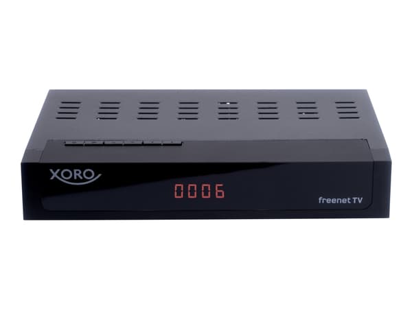Xoro HRT 8770 TWIN - Digital multimediemottaker - svart