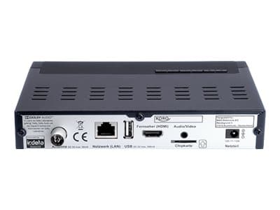 Xoro HRT 8770 TWIN - Digital multimediemottaker - svart