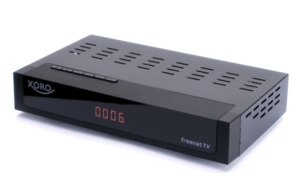 Xoro HRT 8770 TWIN - Digital multimediemottaker - svart