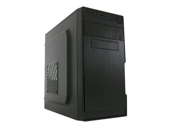 LC Power 2014MB - Tower - mikro ATX - ingen strømforsyning - svart - USB/lyd