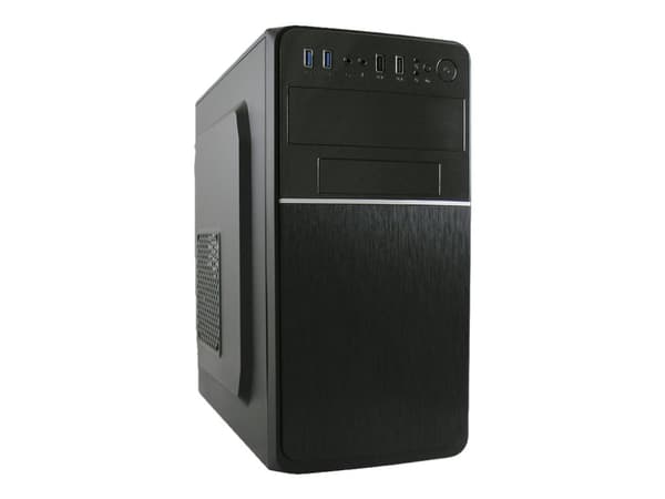 LC-Power 2015MB, Metall, Svart, Micro-ATX, Mini-ITX