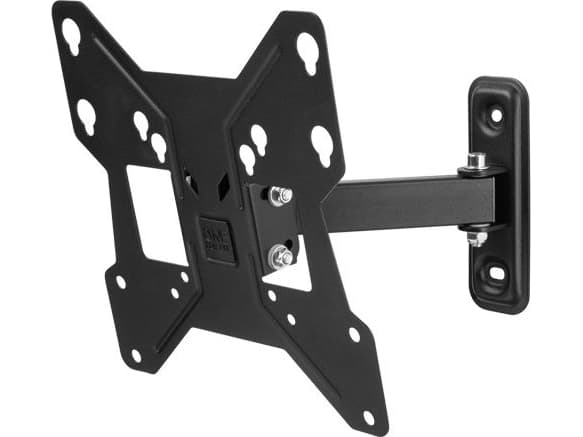 One For All WM2241, 33 cm (13"), 101,6 cm (40"), 75 x 75 mm, 200 x 200 mm, 0 - 15°, Musta