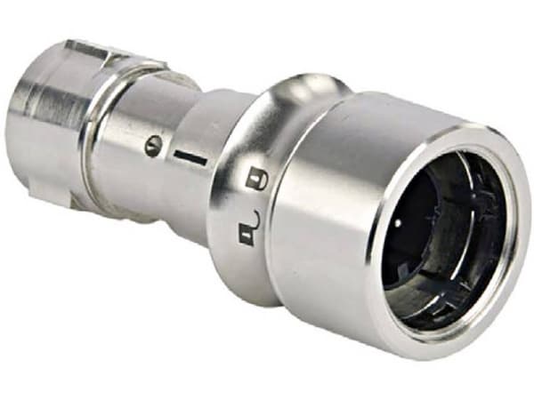 Bulgin PXM6010/02P/CR/0507/SN Rundstikforbinder Stik, lige Samlet poltal: 2 Serie (rundstikforbindelse): Buccaneer 6000 1 stk