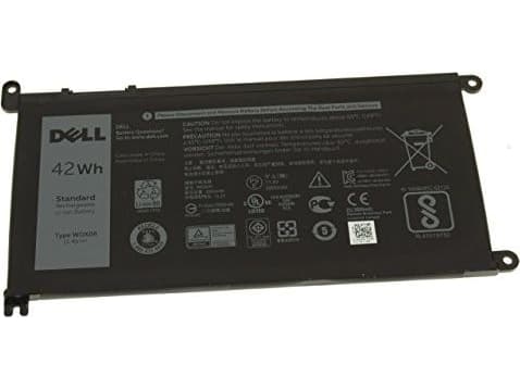 Dell - Batteri för bärbar dator - litiumpolymer - 3-cells - 3684 mAh - 42 Wh - för Inspiron 13 53XX, 15 55XX, 17 57XX; Latitude 13 3379, 3189; Vostro