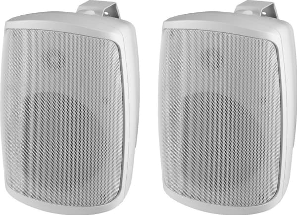 Monacor WALL-04T/WS, 2-veis, hvit, plast, 60 W, 8 ohm (O), 87 dB