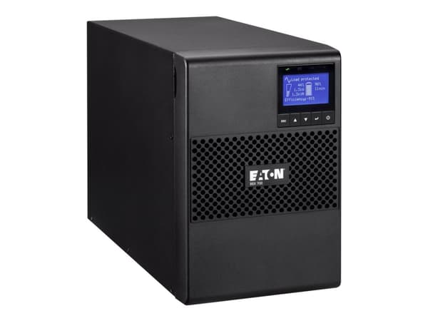 Eaton 9SX700I, Taajuuden kaksoismuunnos (verkossa), 0,7 kVA, 630 W, Pure sine, 120 V, 276 V