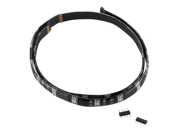 CableMod WideBeam Magnetic Series - Belysning för systemkabinett (LED) - RGB - 60 cm