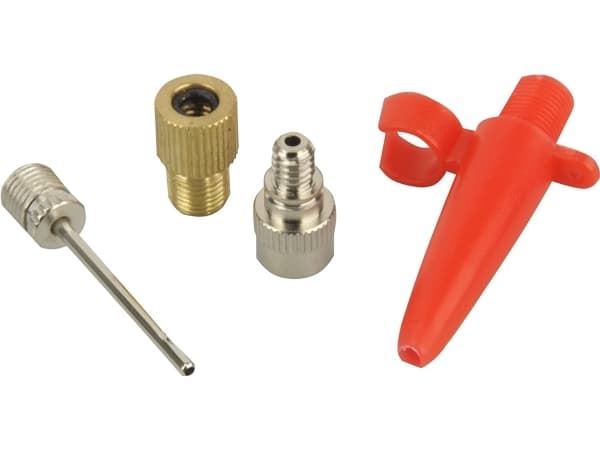 Fischer Fahrrad 85618 85618 Ilmapumpun sovitinsarja Metalli, punainen