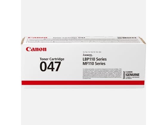 Canon 047 - Svart - original - tonerpatron - for ImageCLASS MF113w; i-SENSYS LBP112, LBP113w, MF112, MF113w