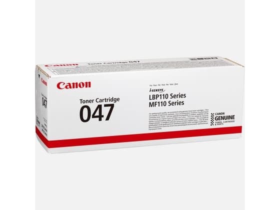 Canon 047 - Svart - original - tonerpatron - for ImageCLASS MF113w; i-SENSYS LBP112, LBP113w, MF112, MF113w