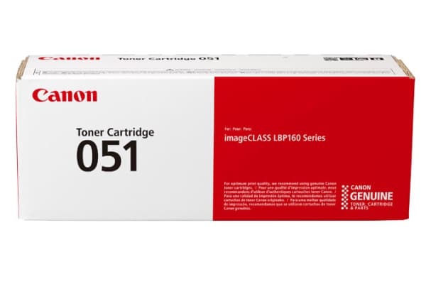 Canon 051 - Svart - original - tonerpatron - for imageCLASS MF262, MF264, MF267, MF269; i-SENSYS MF264, MF267, MF269; Satera LBP161, LBP162