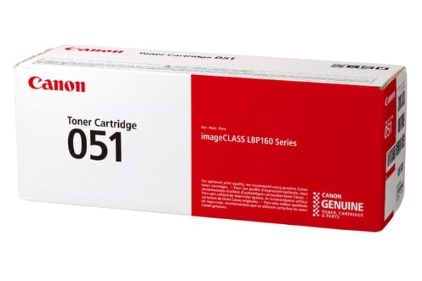 Canon 051 - Svart - original - tonerpatron - for imageCLASS MF262, MF264, MF267, MF269; i-SENSYS MF264, MF267, MF269; Satera LBP161, LBP162