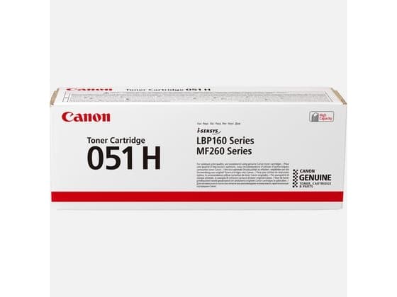 Canon 051 H - Høykapasitets - svart - original - tonerpatron - for imageCLASS MF262, MF264, MF267, MF269; i-SENSYS MF264, MF267, MF269; Satera LBP161