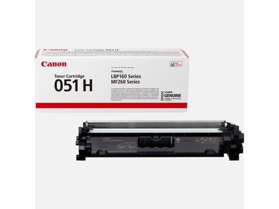 Canon 051 H - Høykapasitets - svart - original - tonerpatron - for imageCLASS MF262, MF264, MF267, MF269; i-SENSYS MF264, MF267, MF269; Satera LBP161