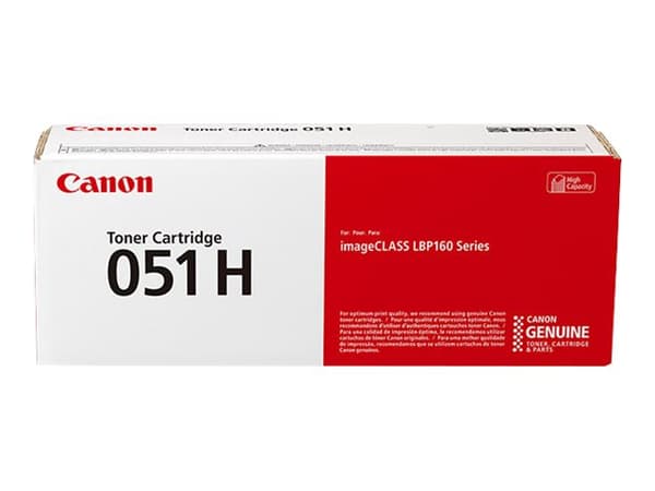 Canon 051 H - Høykapasitets - svart - original - tonerpatron - for imageCLASS MF262, MF264, MF267, MF269; i-SENSYS MF264, MF267, MF269; Satera LBP161