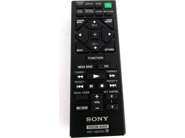 FJÄRRKONTROLL (RMT-AM420U)