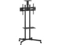 Miniatyrbilde 4 av 5: SpeaKa Professional SP-6646948, 177,8 cm (70"), 200 x 200 mm, 600 x 400 mm, -10 - 10°, Plast, Stål, Sort