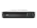 Miniatyrbilde 4 av 5: APC Smart-UPS SMT3000RMI2UC - UPS (kan monteres i rack) - AC 220/230/240 V - 2700 watt - 3000 VA - RS-232, USB - utgangskontakter: 12 - 2U - svart -