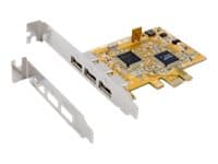 Exsys EX-11053 - USB-adapter - PCIe lav profil - USB 2.0 x 3