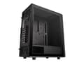 Miniatyrbild 5 av 5: Thermaltake Versa J25 - Tempered Glass Edition - tower - ATX - genomskinlig sidopanel (härdat glas) - ingen strömförsörjning (PS/2) - svart - USB/lju