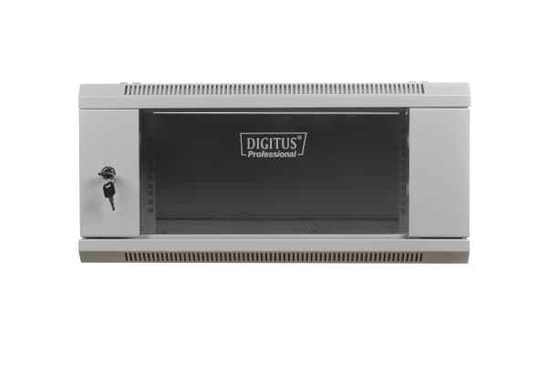 DIGITUS Professional DN-WU19 04U/450 - Skåp - väggmontering - grå, RAL 7035 - 4U - 19"