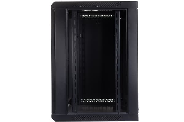 DIGITUS Professional DN-WU19 12U/450/B - Skåp - väggmontering - svart, RAL 9004 - 12U - 19"