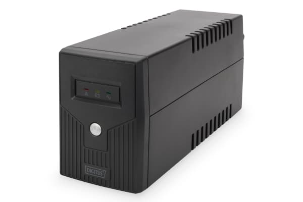 DIGITUS Professional DN-170063 - UPS - AC 230 V - 360 watt - 600 VA - 7 Ah - USB - utgangskontakter: 2