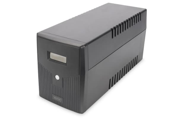 DIGITUS Professional DN-170074 - UPS - AC 230 V - 600 Watt - 1000 VA - 7 At - USB, RS-232 - utgangskontakter: 4