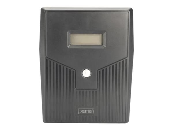DIGITUS Professional DN-170074 - UPS - AC 230 V - 600 Watt - 1000 VA - 7 At - USB, RS-232 - utgangskontakter: 4