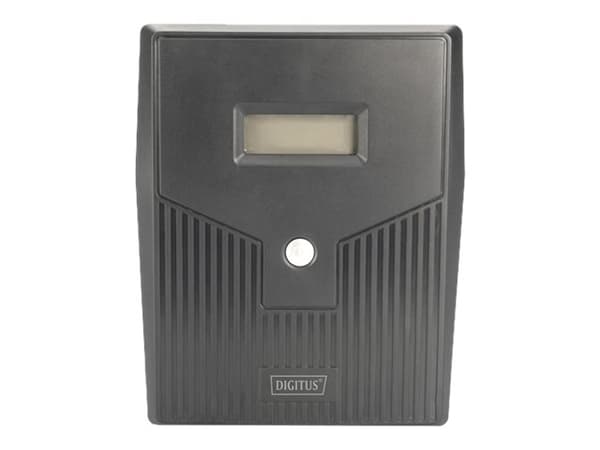 DIGITUS Professional DN-170075 - UPS - AC 230 V - 900 Watt - 1500 VA - 9 At - USB, RS-232 - utgangskontakter: 4