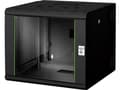 Miniatyrbild 4 av 5: DIGITUS Professional Unique DN-19 09-U-3-SW - Rack skåp - väggmontering - svart, RAL 9005 - 9U - 19"