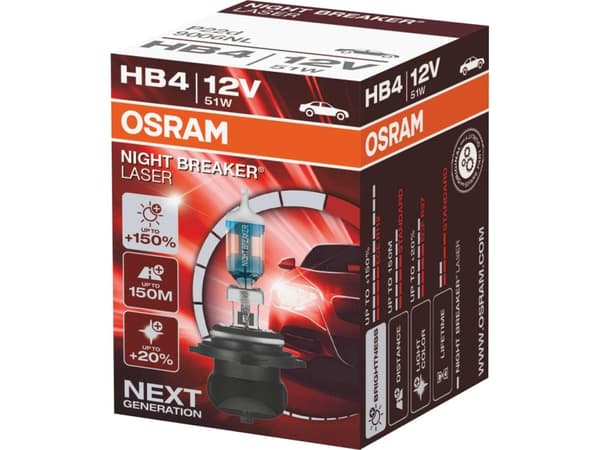 Osram Night Breaker Laser - HB4 - 51W - 12V