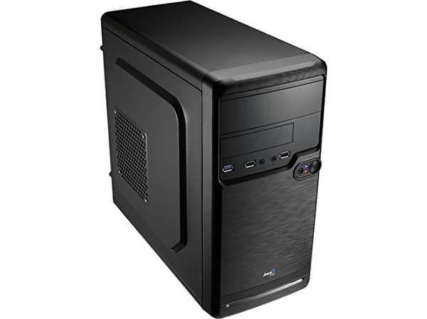 AeroCool PGS Q Series QS-182 - Tower - micro ATX - ingen strömförsörjning (ATX / PS/2) - USB/ljud