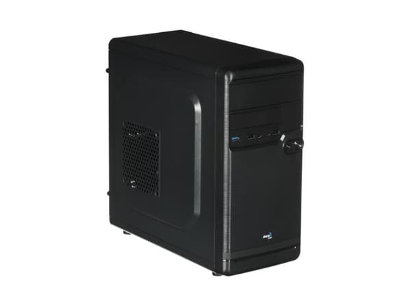 AeroCool PGS Q Series QS-182 - Tower - micro ATX - ingen strömförsörjning (ATX / PS/2) - USB/ljud