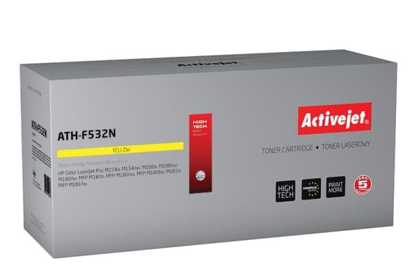 Activejet ATH-F532N, 900 sider, 0 sider, Gult, 1 stykker