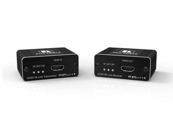 Kramer PicoTOOLS PT-871/2xr-KIT - Sender og mottaker - video/lyd-forlenger - HDMI - opp til 70 m