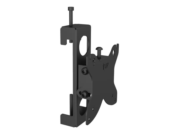 Multibrackets M Pro - Monteringskomponent (skjermmontering) - for LCD-skjerm - stål - svart - skinnemontering