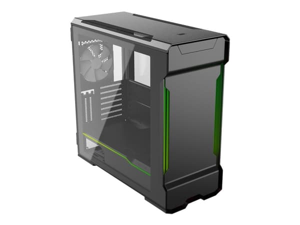 Phanteks Enthoo Evolv X Glass - Tower - utvidet ATX (E-ATX) - sidepanel med vindu (herdet glass) - ingen strømforsyning - atlasksort - USB/lyd