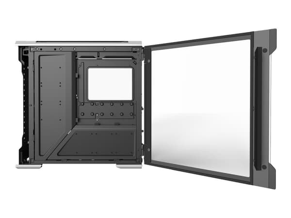 Phanteks Evolv X, Midi Tower, PC, Hopea, ATX, EATX, mikro ATX, Mini-ITX, Alumiini, Terästä, Karkaistu lasi, Pelaaminen