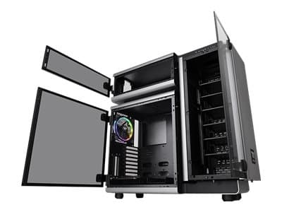 Thermaltake Level 20 - Tempered Glass Edition - tower - utvidet ATX (E-ATX) - ingen strømforsyning (PS/2) - aluminium, romgrå - USB/lyd