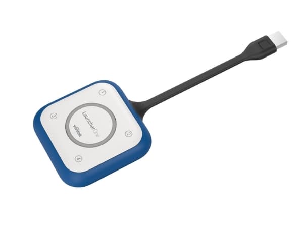 Vivitek LauncherOne, Dongeli, Musta, Sininen, Valkoinen, 802.11b,802.11g,Wi-Fi 4 (802.11n), Wi-Fi 4 (802.11n), 256-bit AES, USB