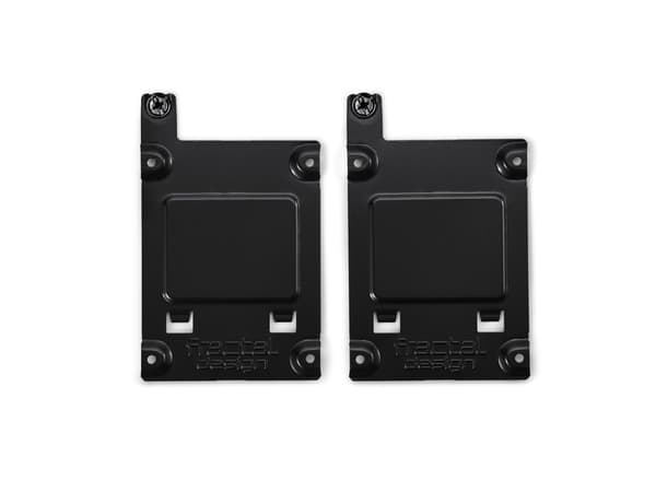 Fractal Design FD-ACC-SSD-A-BK-2P, Universaali, Kiintolevyn kiinnike, Musta, 2.5", 1 kpl, 26 mm