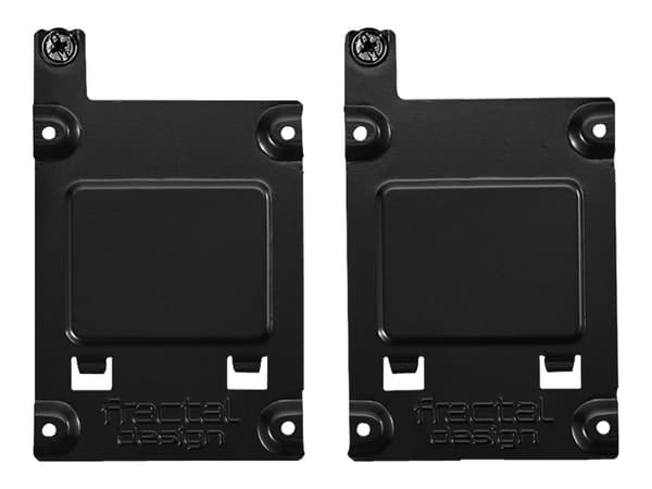 Fractal Design FD-ACC-SSD-A-BK-2P, Universaali, Kiintolevyn kiinnike, Musta, 2.5", 1 kpl, 26 mm
