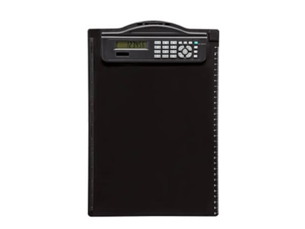MAUL A4 Clipboard, Lomme, Grunnleggende, 8 sifre, Batteri/Solcelle, Sort
