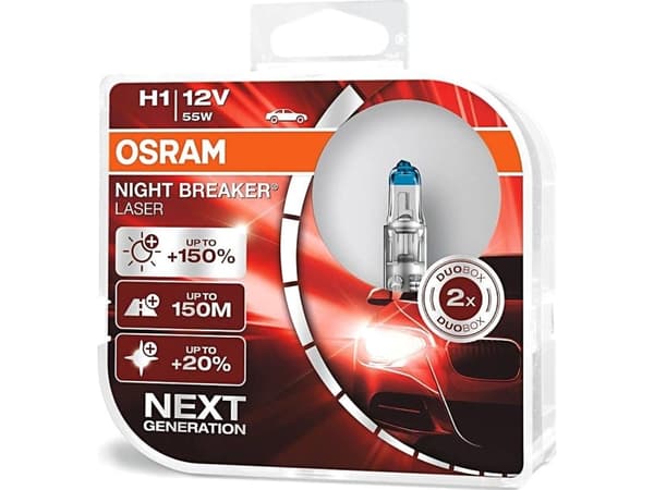 Osram Night Breaker Laser - H1 Bilpærer