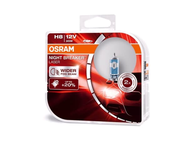 Osram Night Breaker Laser - H8 Bilpærer